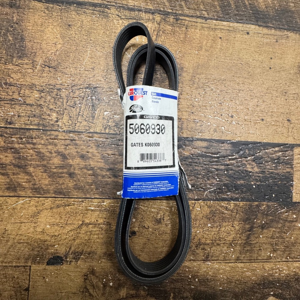 Gates 5060930‎ K060930 Micro V Serpentine Belt Drive Belt